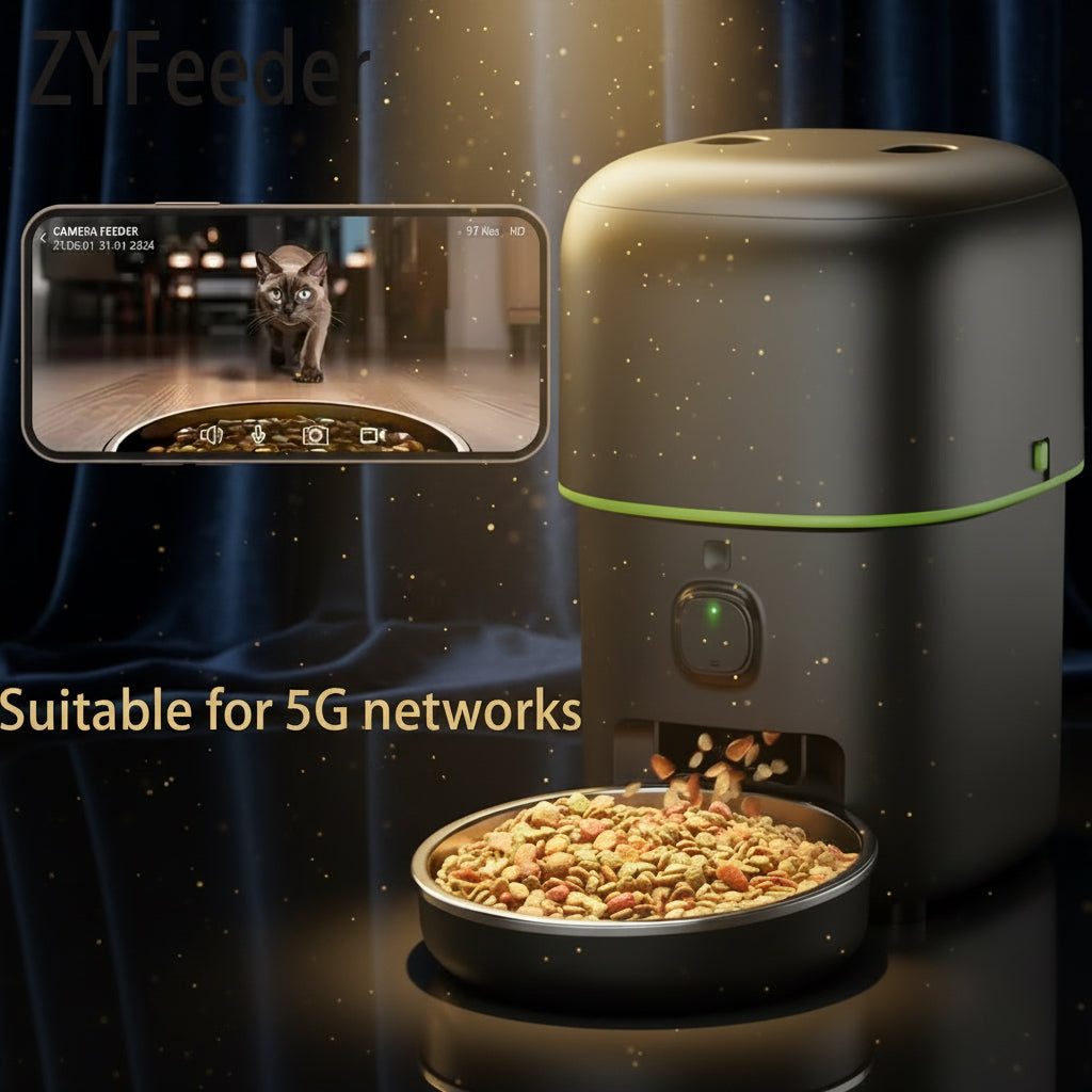 Automatic Smart Pet Feeder with Video Control