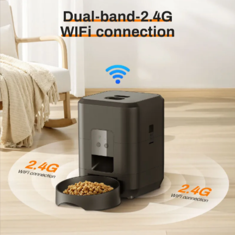 Smart Automatic Pet Feeder with WiFi Control