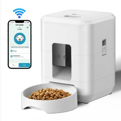 Smart Automatic Pet Feeder with WiFi Control