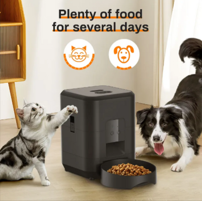 Smart Automatic Pet Feeder with WiFi Control
