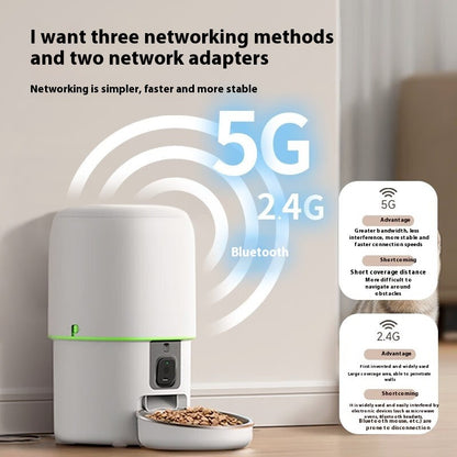Automatic Smart Pet Feeder with Video Control