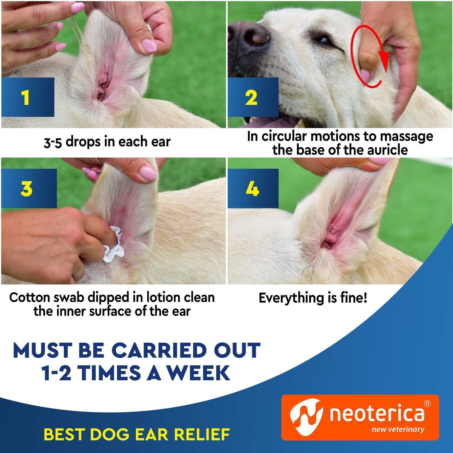 Pet Ear Care Drops for Itchy & Irritated Ears