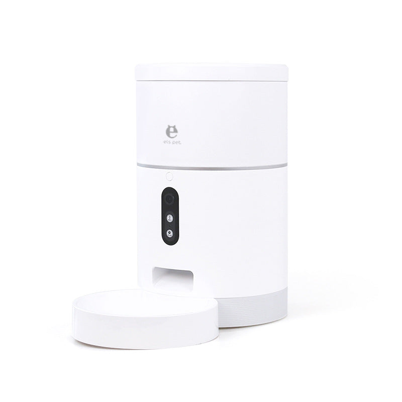 Smart WiFi Automatic Pet Feeder with 1080P Camera (4L Capacity)