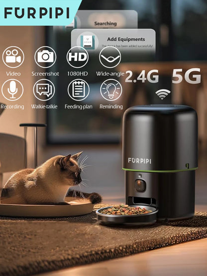Automatic Smart Pet Feeder with Video Control